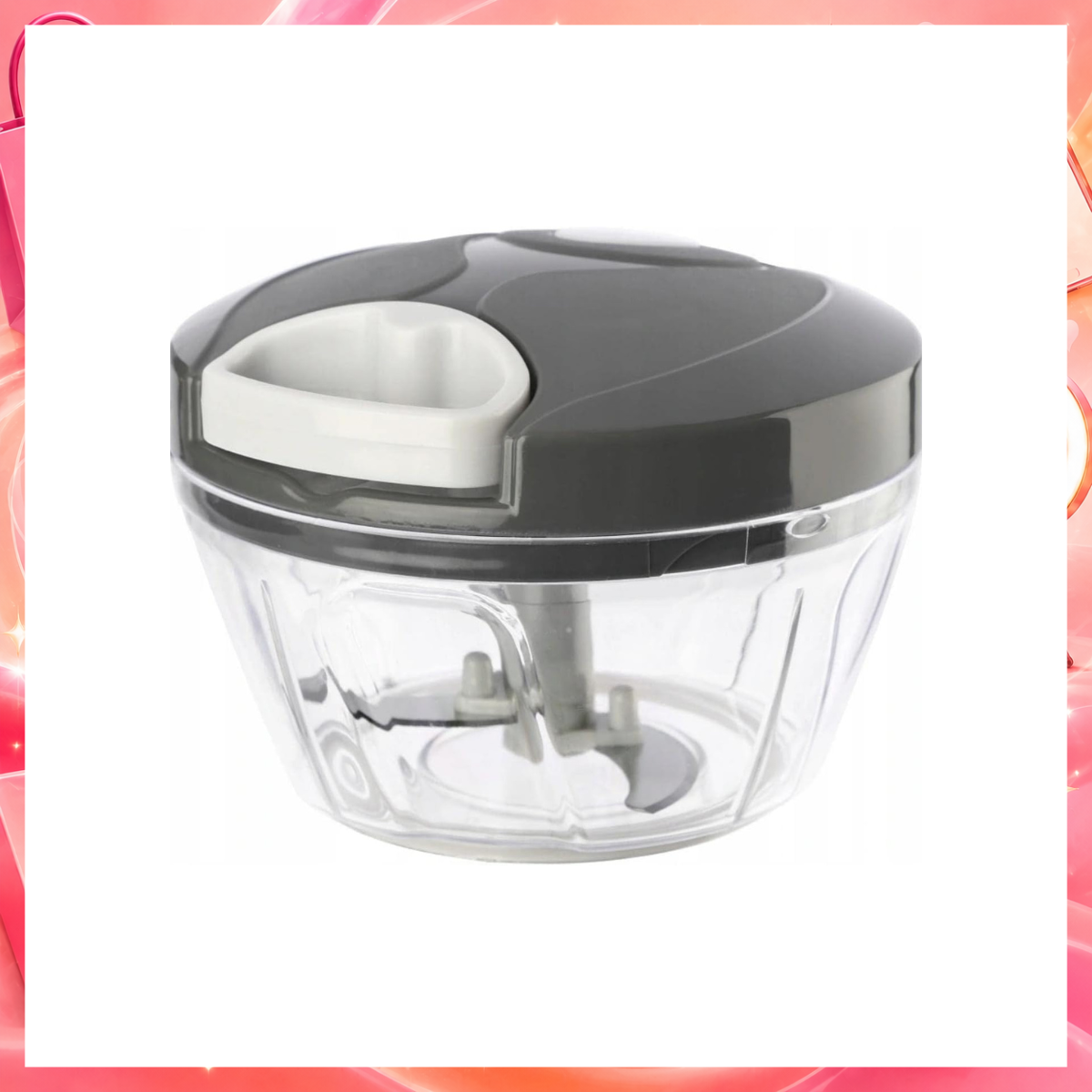 Processador de Alimentos Mini 3 Laminas Aço Inoxidável 500 ml Manual : Amazon.com.br: Cozinha